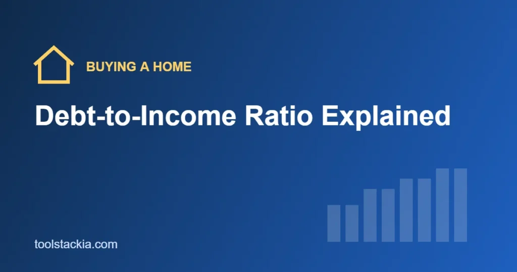 Illustration for a guide to mortgage debt-to-income ratios